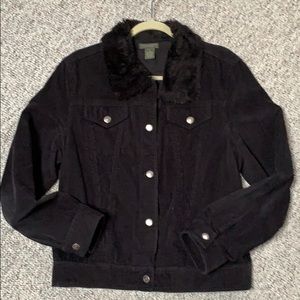 Corduroy “jeans” jacket